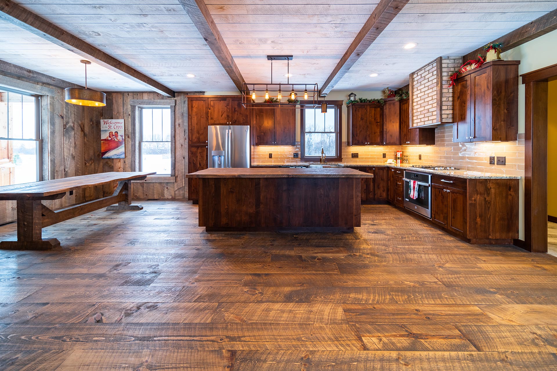 Rustic Barnwood Flooring Forever, Wisconsin Hardwood Flooring