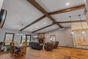 How Wood Beams Can Change the Feel of a Room