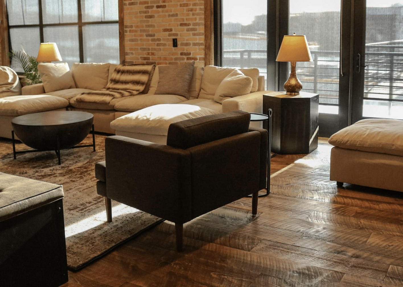 rustic pine millwork