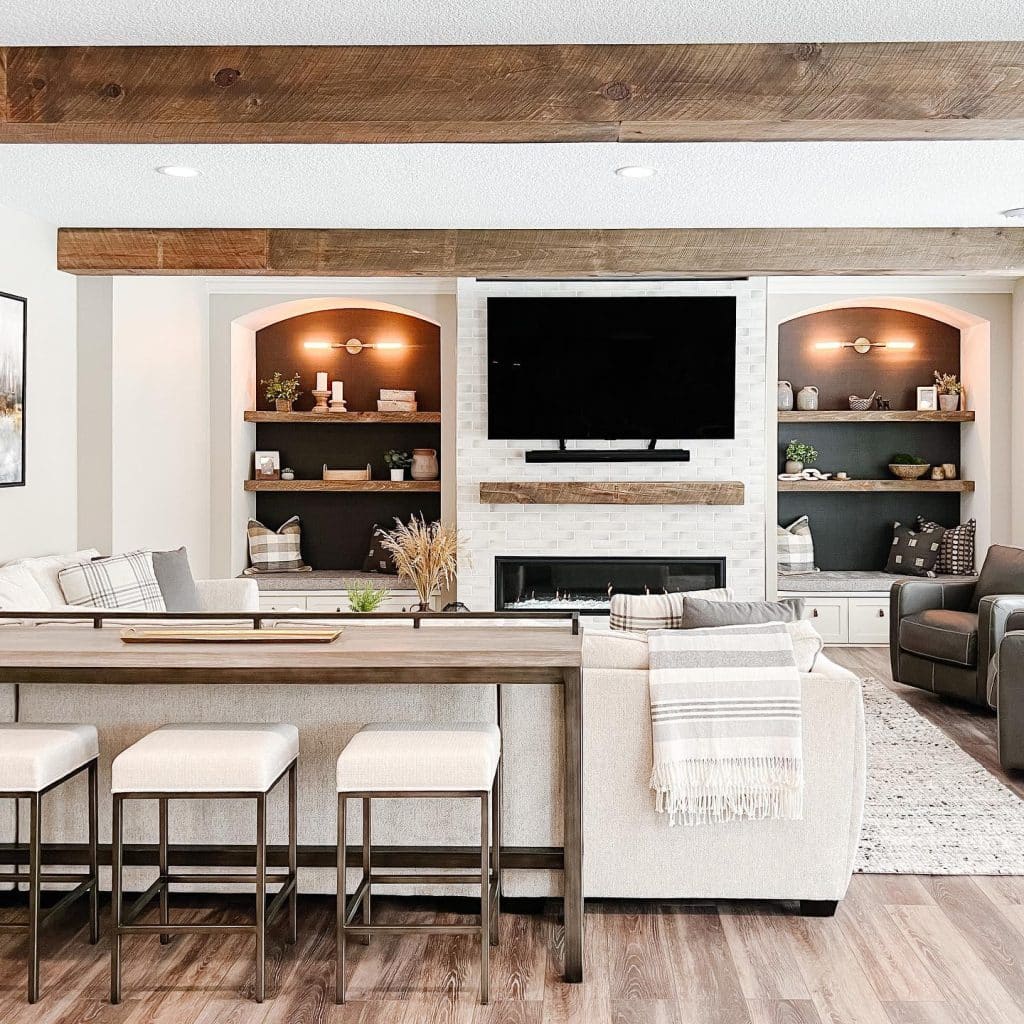How Wood Beams Can Change the Feel of a Room